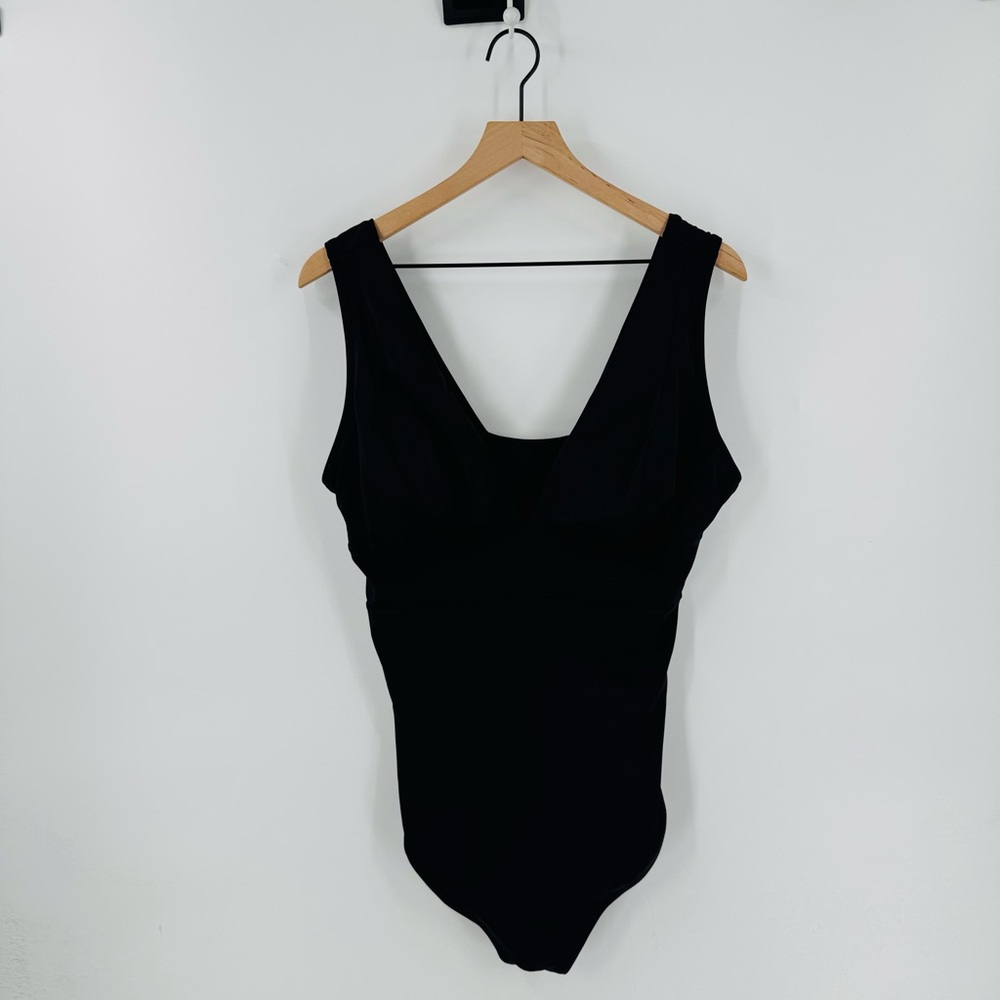 CLEARANCE Andie Swim Medium Coverage Mykonos One Piece Black Swimsuit Size XXLT - Picture 8 of 8
